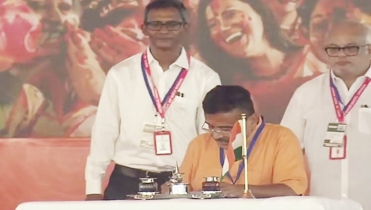 পশ্চিমবঙ্গে বিজেপির যুগ শুরু: মুখ্যমন্ত্রীর শপথ নিলেন শুভেন্দু অধিকারী